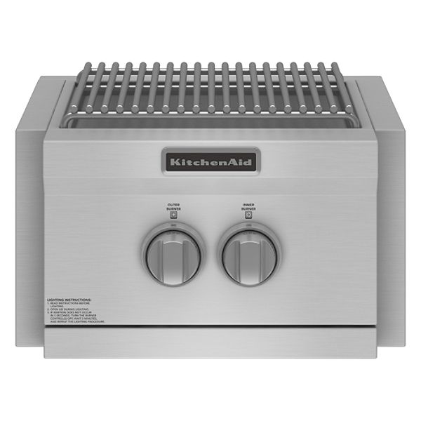 "Kitchenaid Grill 18"" Gas Grill with Side Burner - KBPU182VSS"