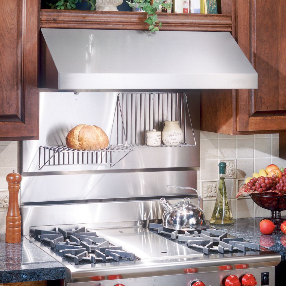 Broan 30 in. Rangemaster Stainless Steel Backsplash