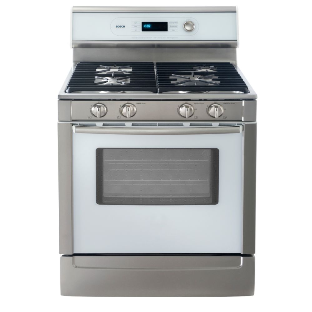 Bosch 30 in. Dual-Fuel Self-Clean Sealed Gas Range