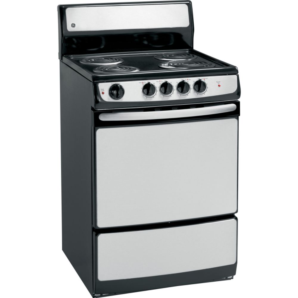GE Appliances 24" Freestanding Electric Range JAS02