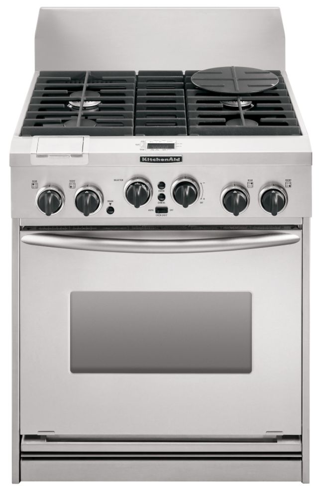 KitchenAid 30 in. Freestanding Dual-Fuel Range w/ Steam Assist