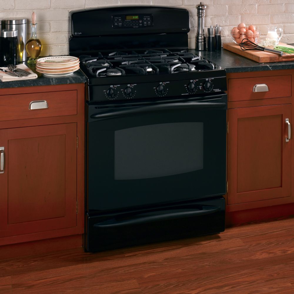 GE Profile 30 in. Dual Fuel Freestanding Range