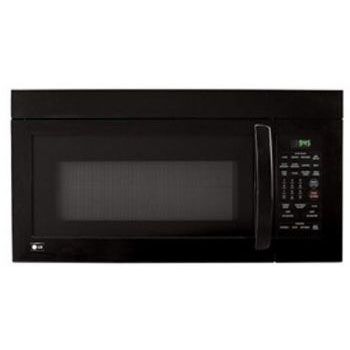 LG 30" 1.1 cu. ft. Microhood Combination Microwave Oven, Black