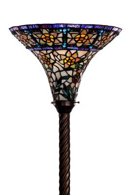 Warehouse of Tiffany Tiffany-style Yellow Star Torchiere at Kmart.com