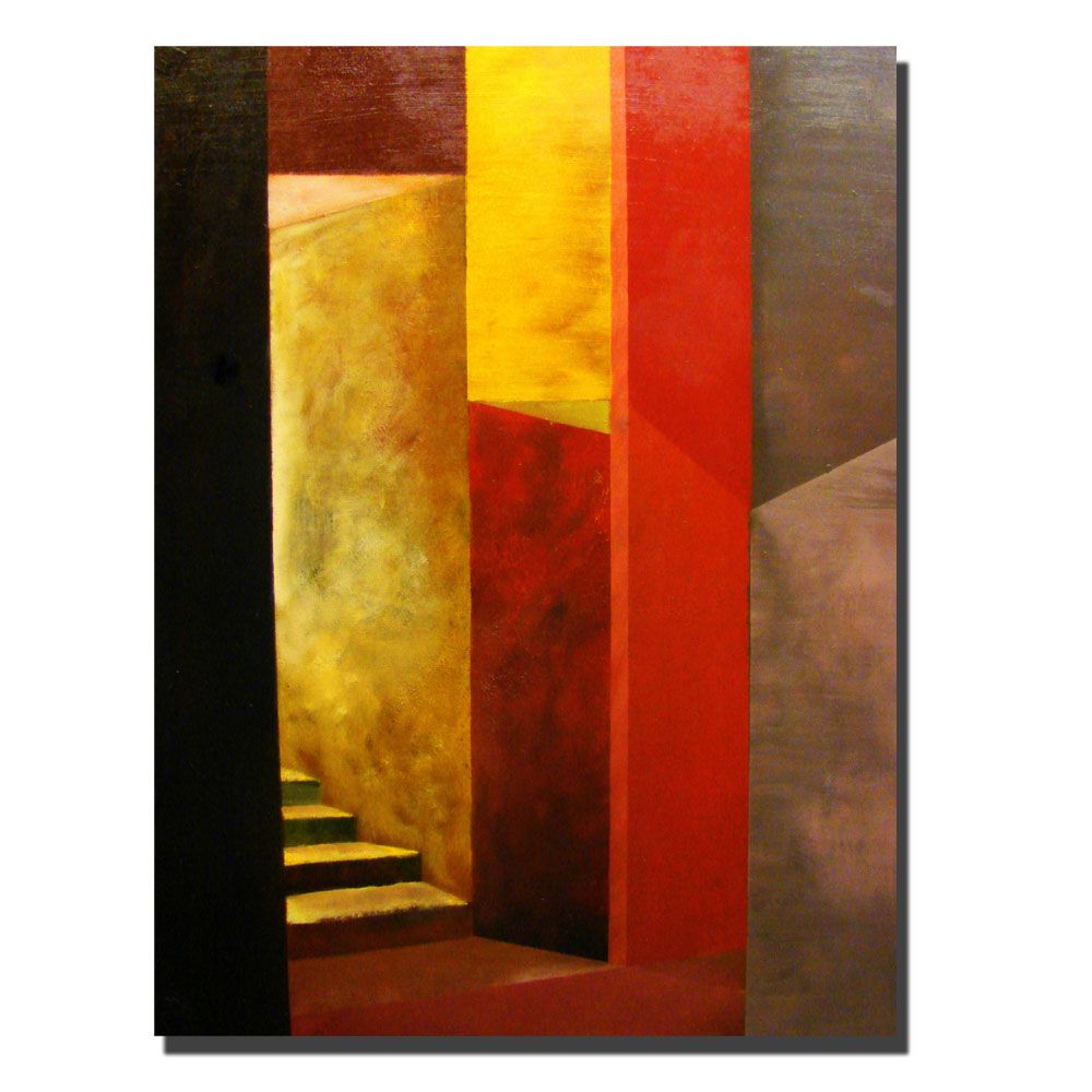 Trademark Art 18x24 inches "Mystery Stairwell" by Michelle Calkins
