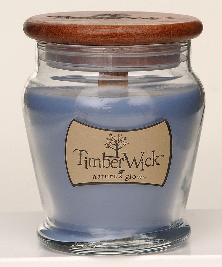 Hanna's Candles TimberWick Nature's Glow Scented Soy Candle - Tropical Waterfall