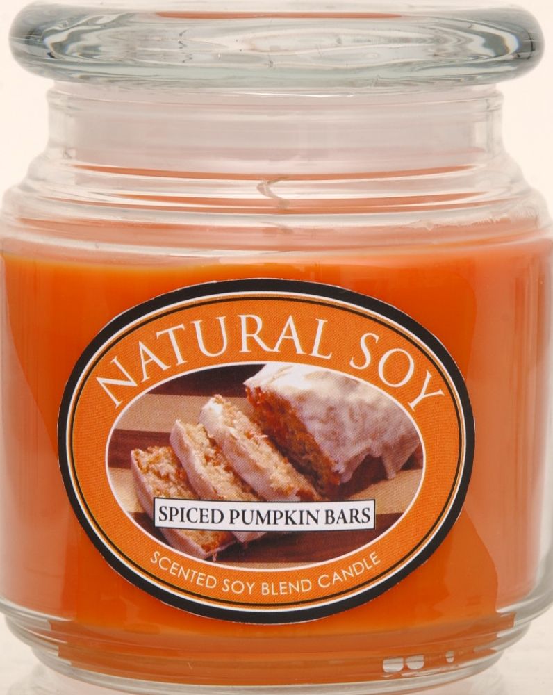 Hanna's Candles Natural Soy Scented Soy Candle Spiced Pumpkin Bars