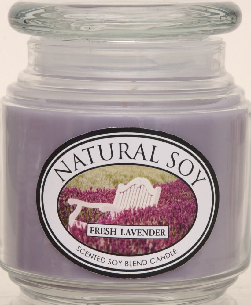 Hanna's Candles Natural Soy Scented Soy Candle Fresh Lavender