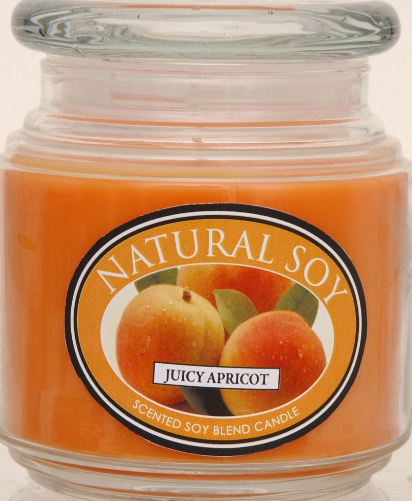 Hanna's Candles Natural Soy Scented Soy Candle Juicy Apricot