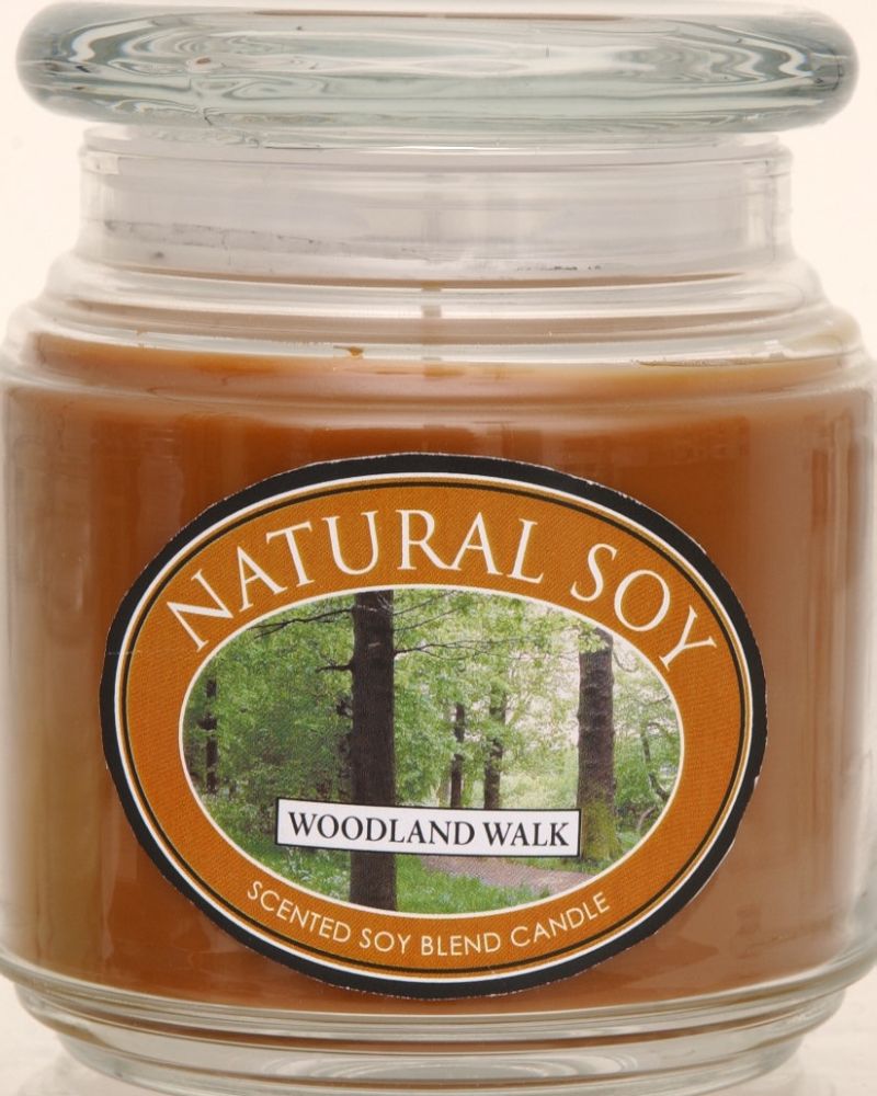 Hanna's Candles Natural Soy Scented Soy Candle Woodland Walk