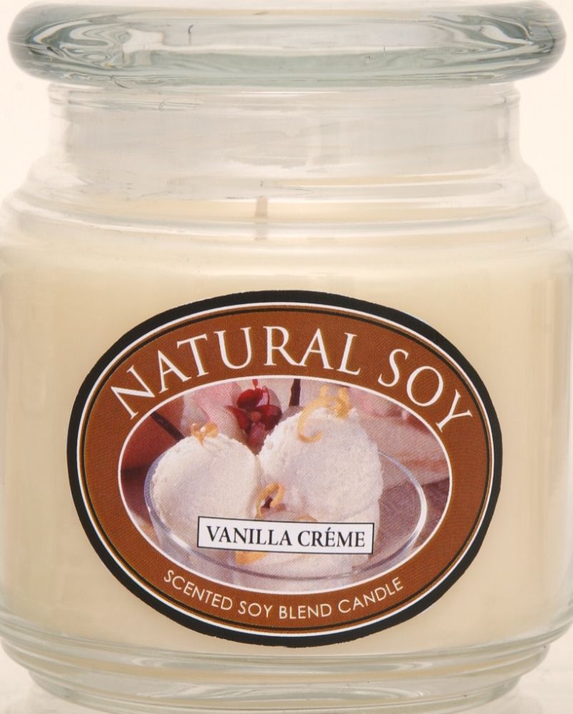 Hanna's Candles Natural Soy Scented Soy Candle Vanilla Creme