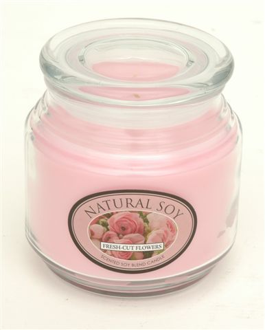 Hanna's Candles Natural Soy Scented Soy Candle Fresh Cut Flowers