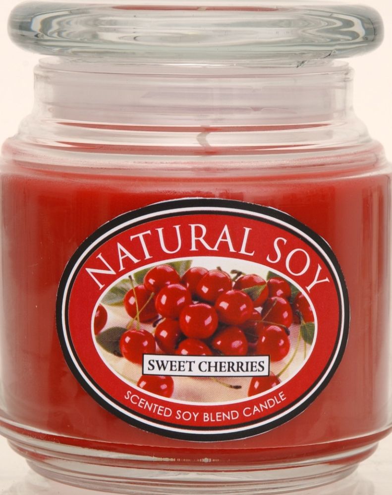 Hanna's Candles Natural Soy Scented Soy Candle Sweet Cherries