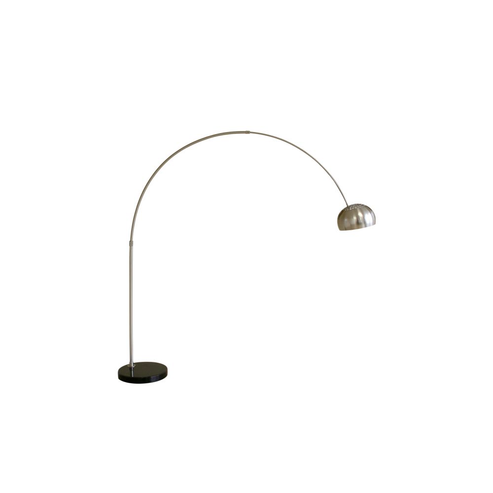 Baxton Studio Flat Base Black Marble Arco Lamp at Kmart.com