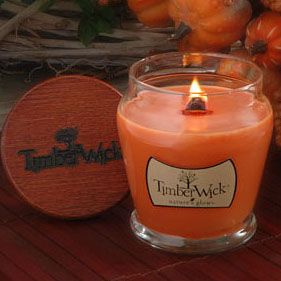 Hanna's Candles TimberWick Nature's Glow Scented Soy Candle - Warm