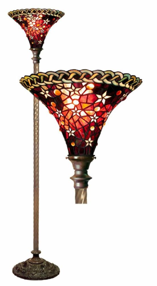 Warehouse of Tiffany Tiffany-style Vintage Star Torchiere at Kmart.com