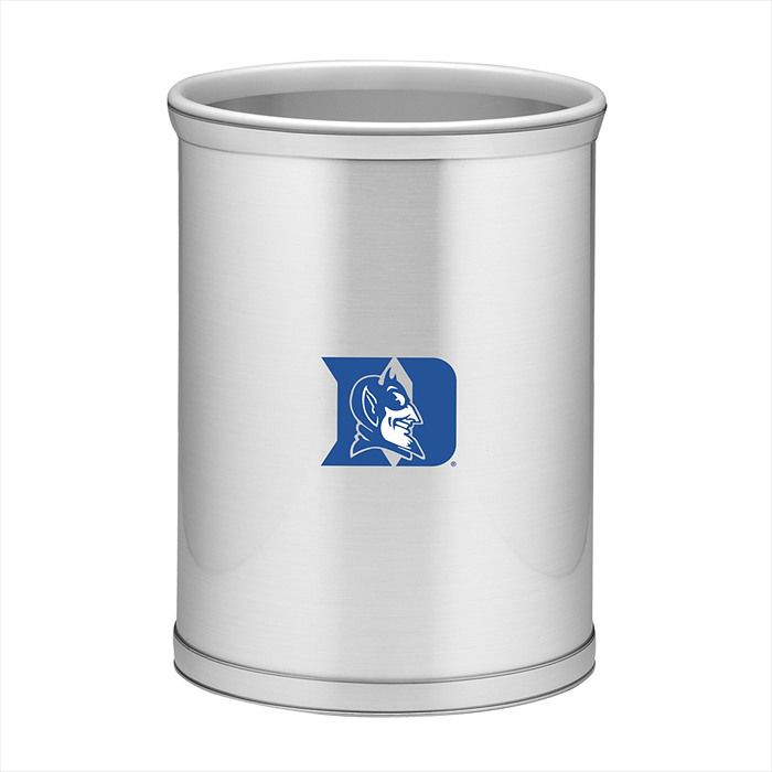 Kraftware Duke Wastebasket, Brushed Chrome Mylar, w/Logo at Kmart.com