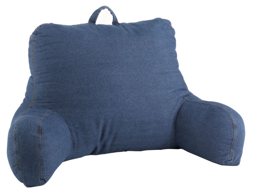 Washed Blue Denim Bedrest at Sears.com