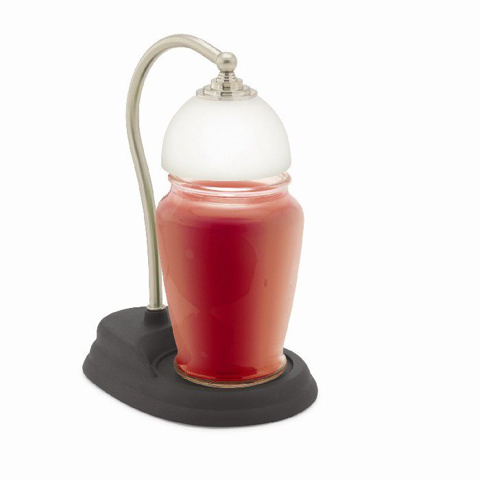Candle Warmers Aurora Lamp Combo Pack - Pewter - Apples and Spice