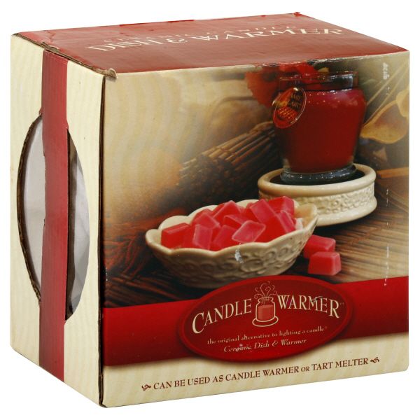 Candle Warmers Candle Warmer Dish and Warmer, Ceramic, 1 candle dish