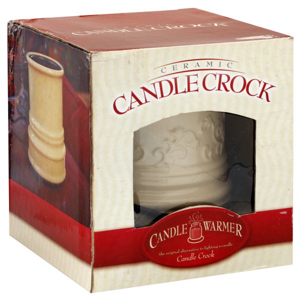Candle Warmers Candle Warmer Candle Crock, Ceramic, 1 candle crock