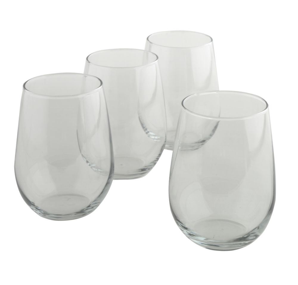 Stemless White Wine Set