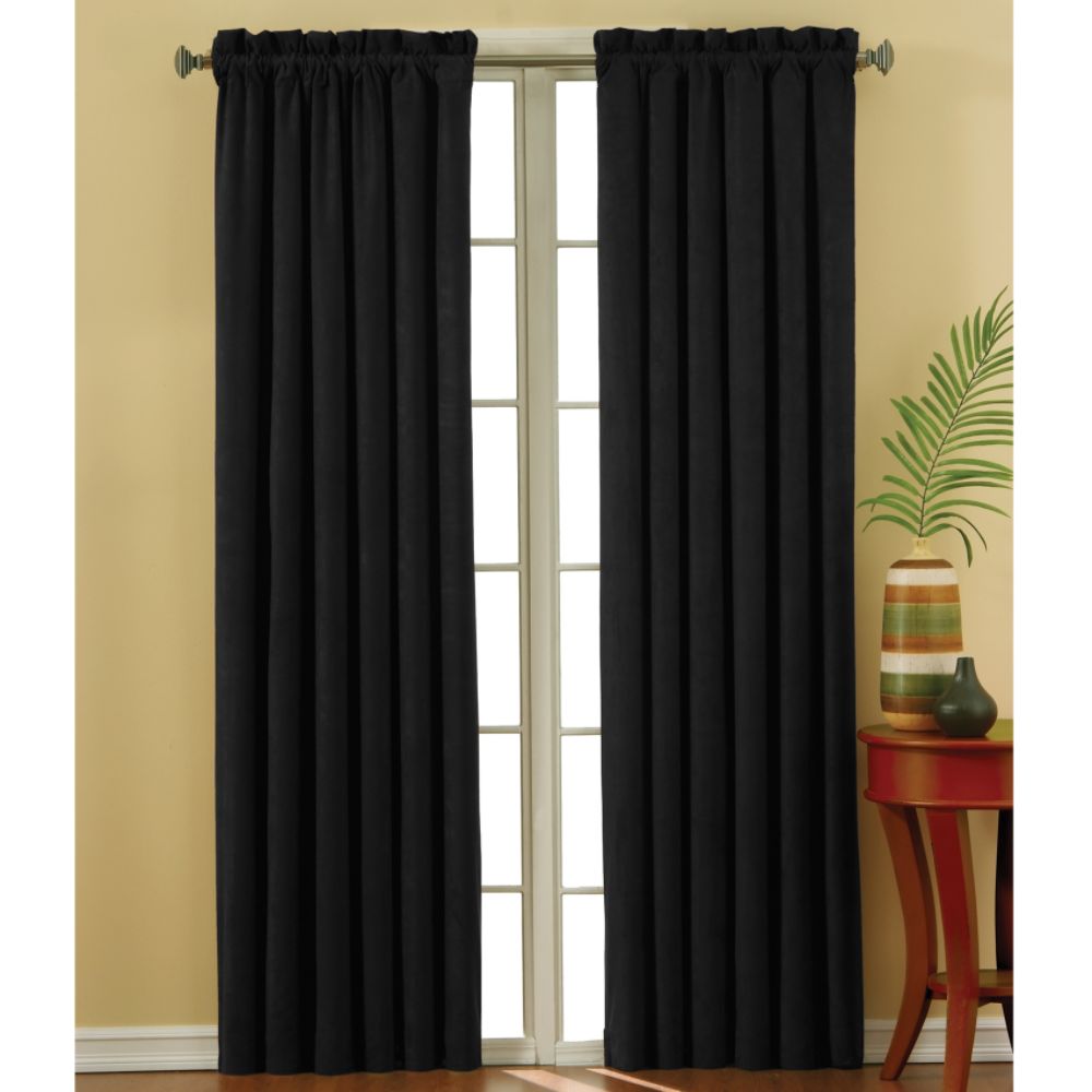 Eclipse Curtains Suede Energy Saving Blackout 42 in. x 84 in Window Panel