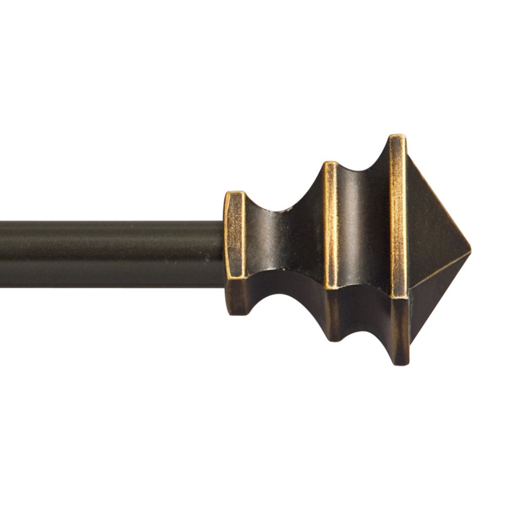 Curtain Rod Set Adjustable 28–48 Inches at Kmart.com