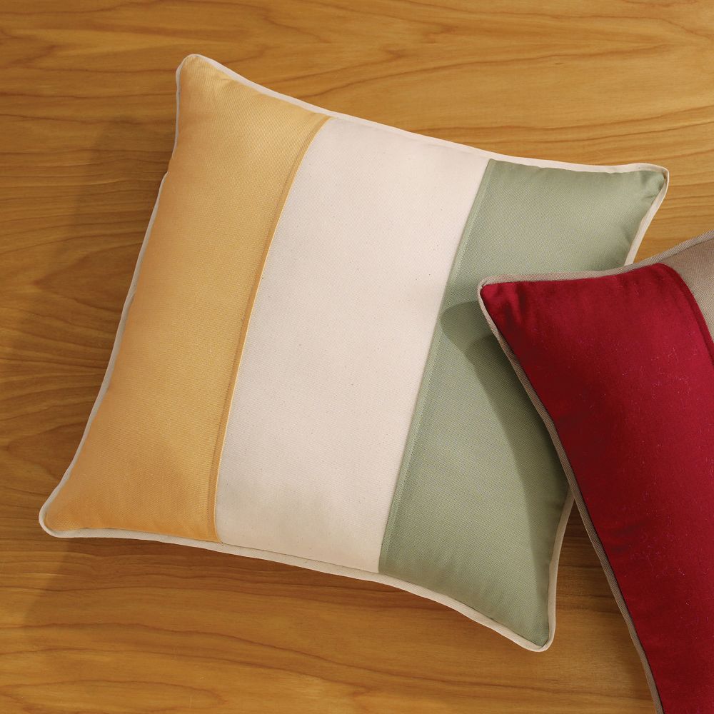 Sure Fit Cotton Duck Multi Color Pillow at Kmart.com