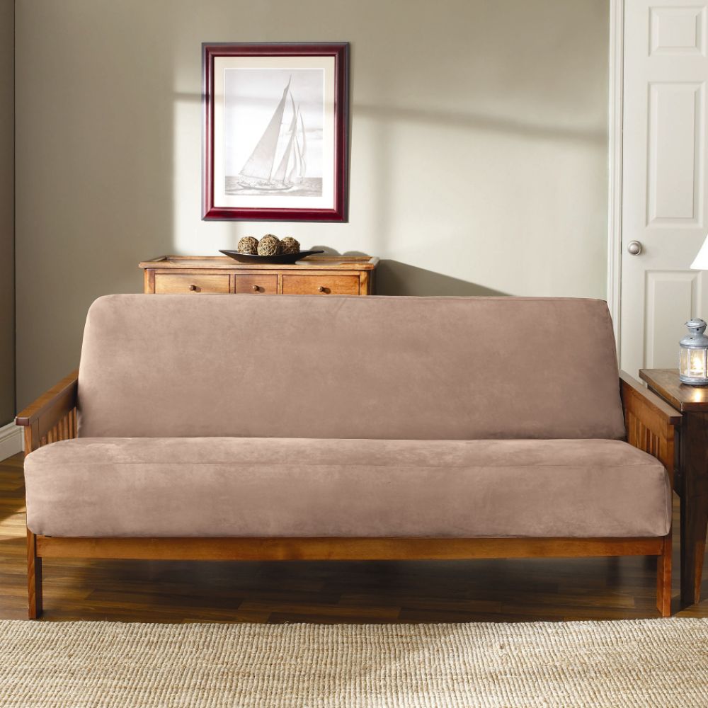Sure Fit Soft Suede Sable Futon Slipcover at Kmart.com