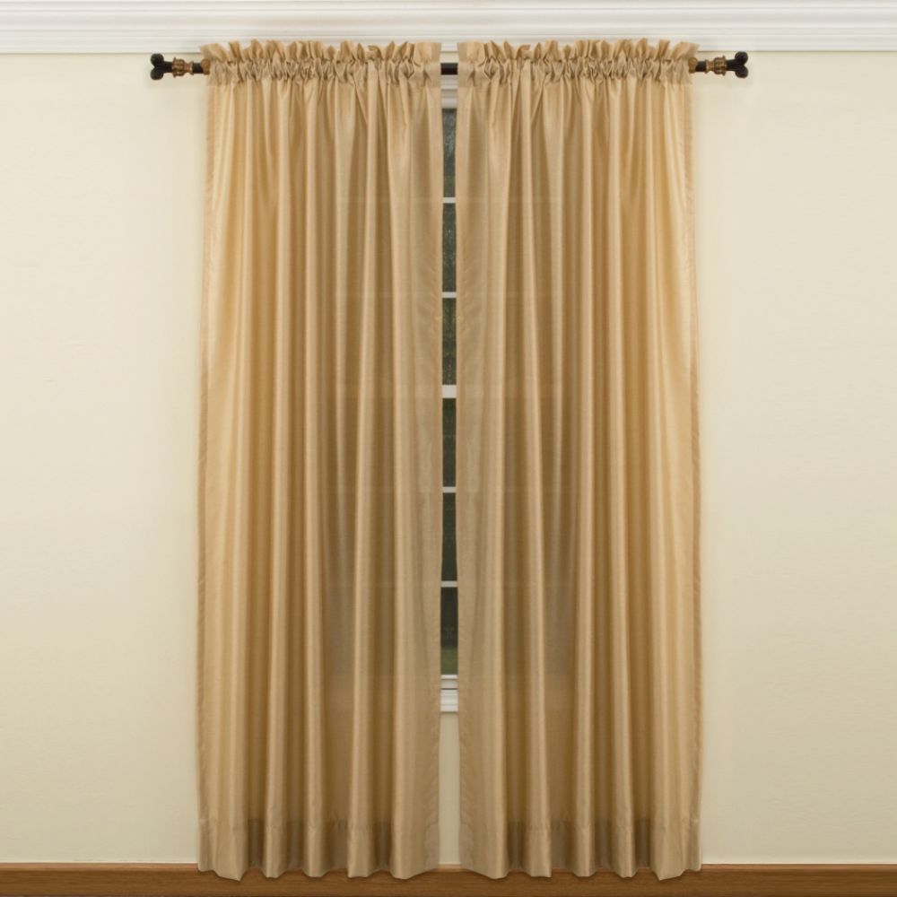 Colormate 54 in. x 84 in. Parker Faux Silk Panel