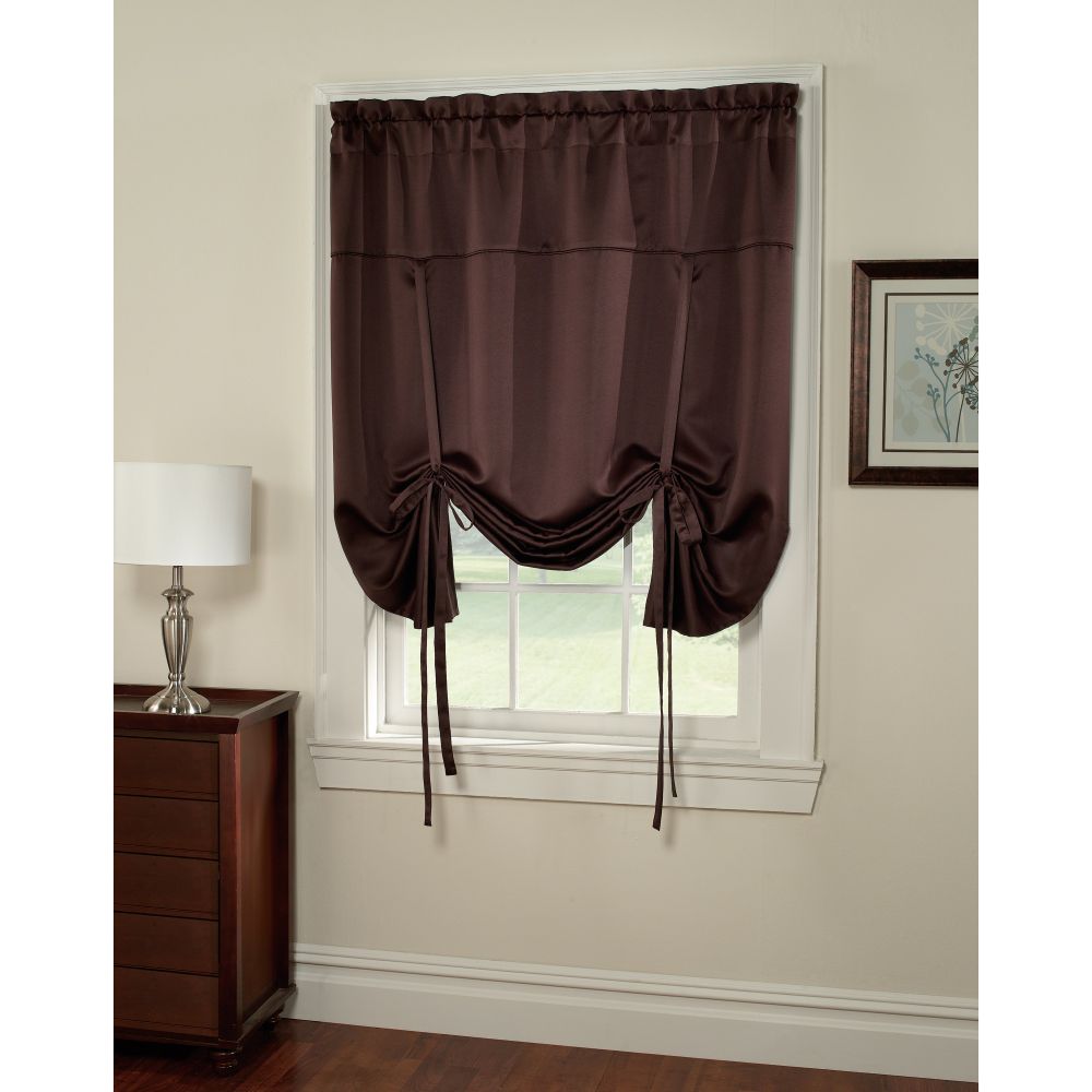 Cannon Jillian 54x64 Room Darkening Tie Up Shade