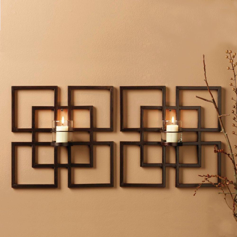 San Miguel Urban Wall Sconces - Set of 2