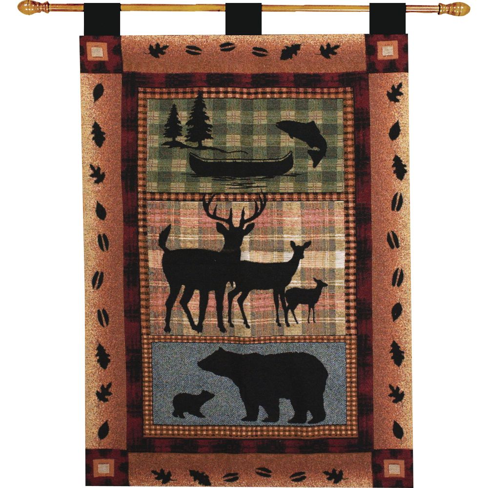 Bear Lodge Wall Hanging