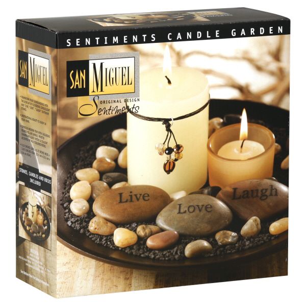 San Miguel Candle Garden, Sentiments, 1 set
