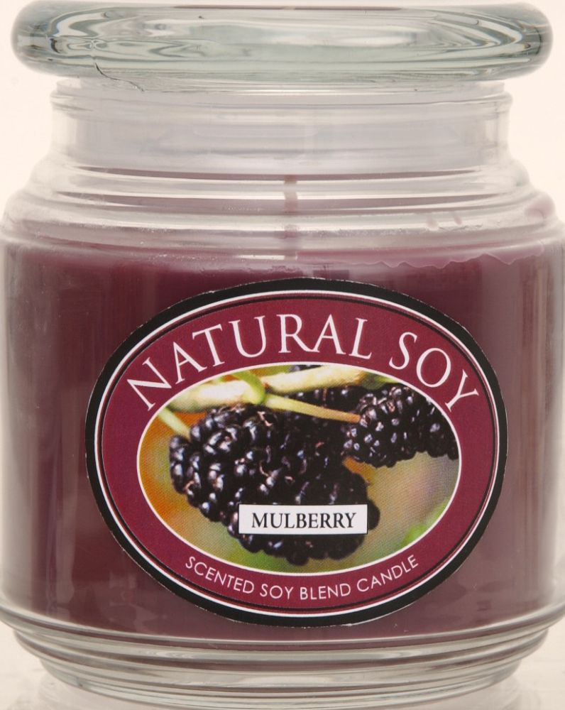 Hanna's Candles Natural Soy Scented Soy Candle Mulberry