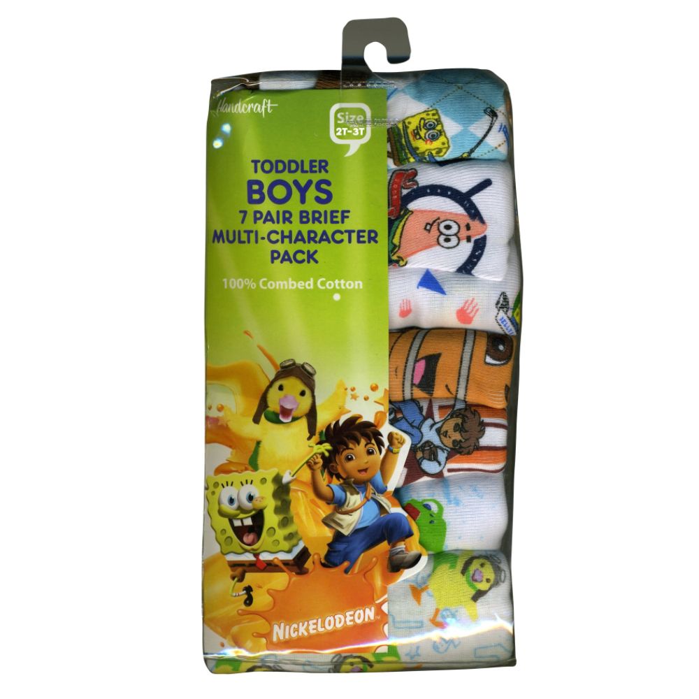 Nickelodeon Toddler Boy's 7-Pair Multi-Character Underwear Pack at Kmart.com