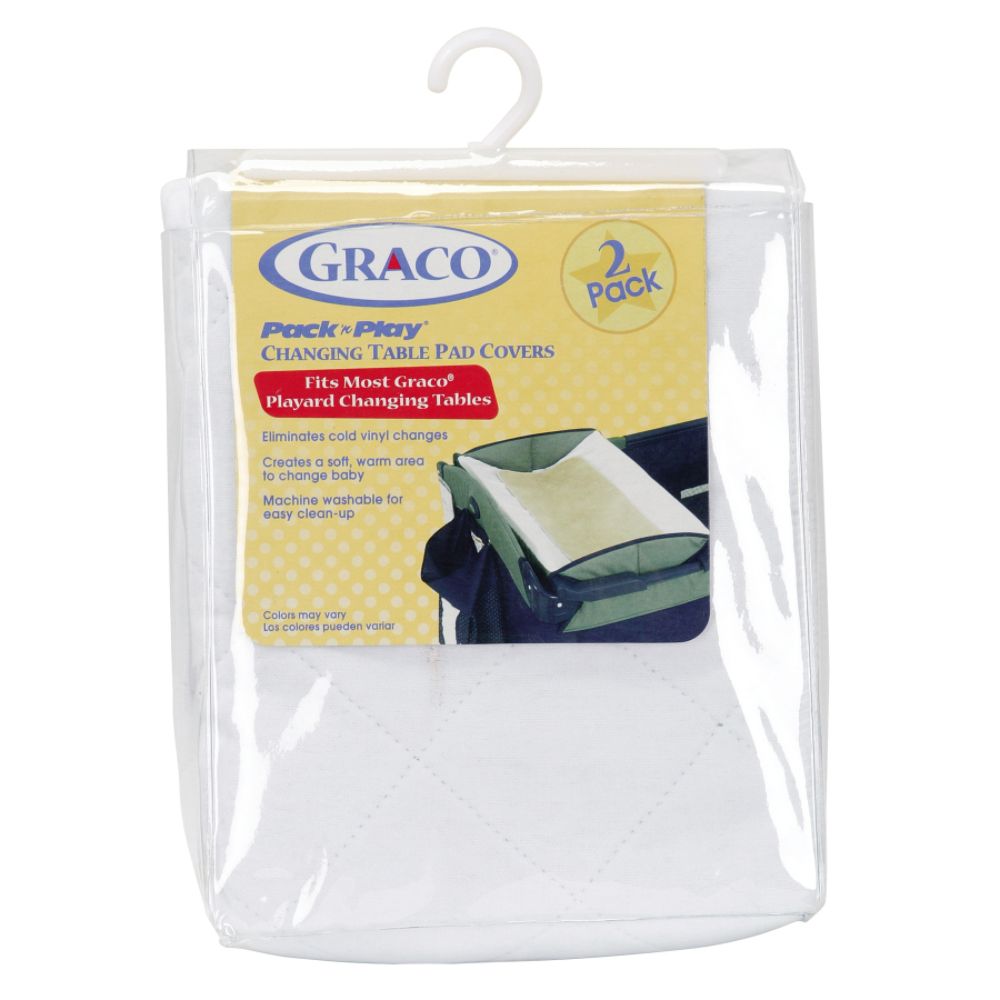 Graco Changing Table Pad Covers, 2 Pack