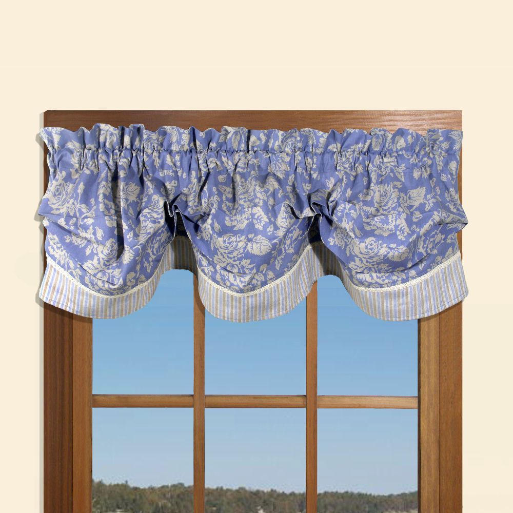 Country Living Lenox Floral 60 in. x 21 in. Valance at Sears.com