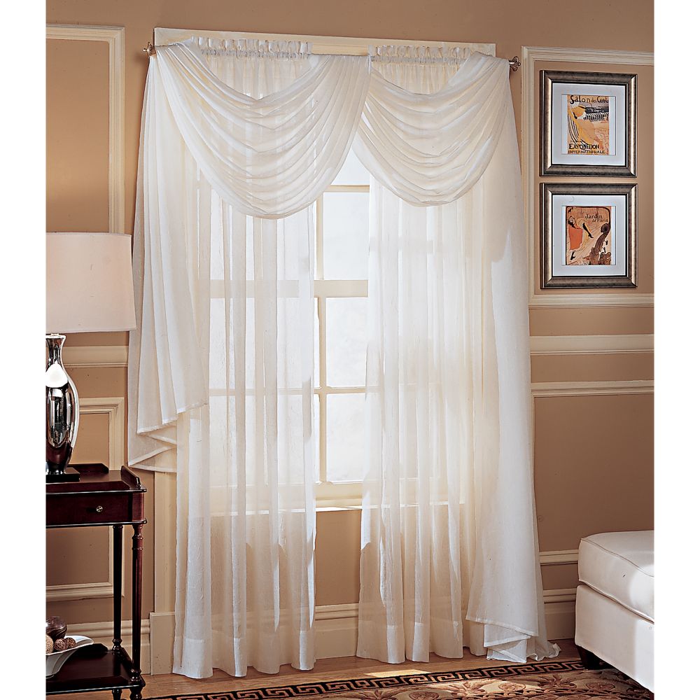 Whole Home Crinkle Voile Window Treatments Collection at Sears.com