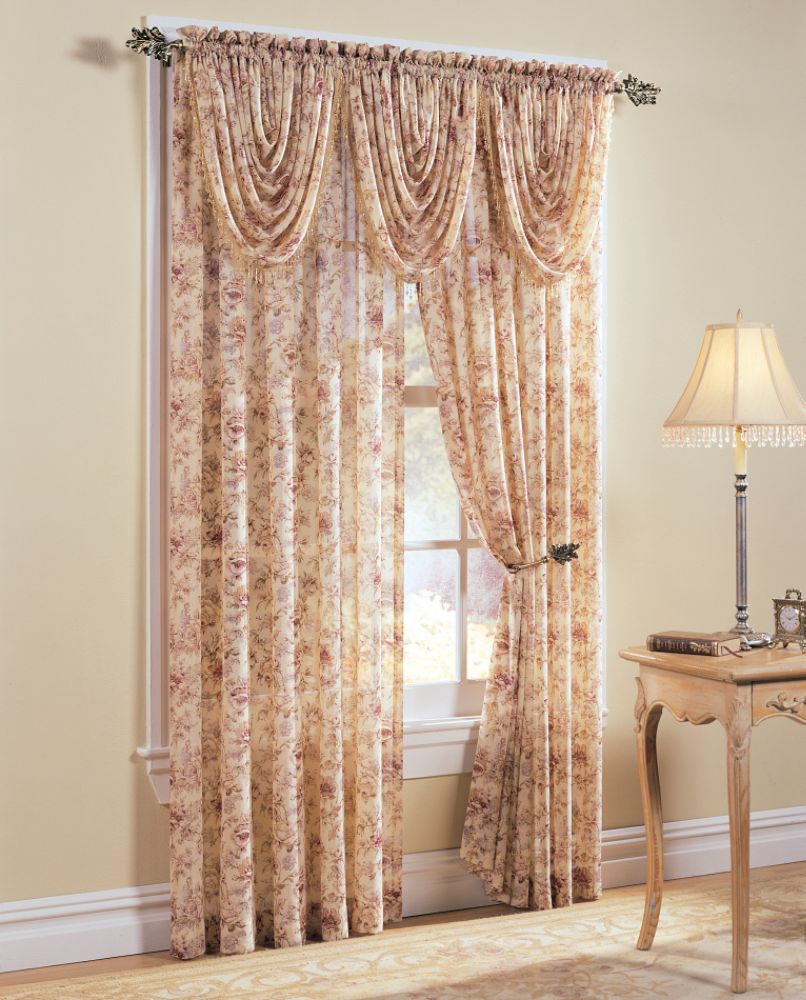 Whole Home Camille Linen Window Treatments Collection at Sears.com