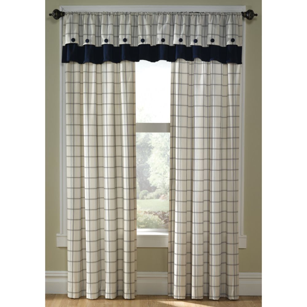Colormate Plaid Window Treatments Collection