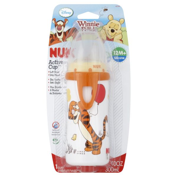 Gerber Nuk&reg; Nuk Active Cup, Silicone, Disney Winnie the Pooh, 10 oz, 12M+, 1 cup at Kmart.com