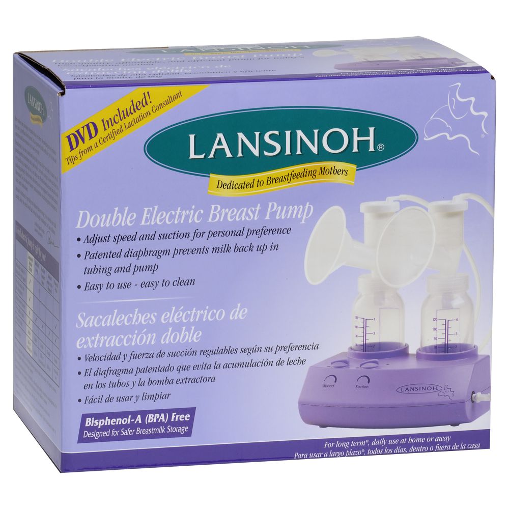 Lansinoh Double Electric Breast Pump, BPA Free