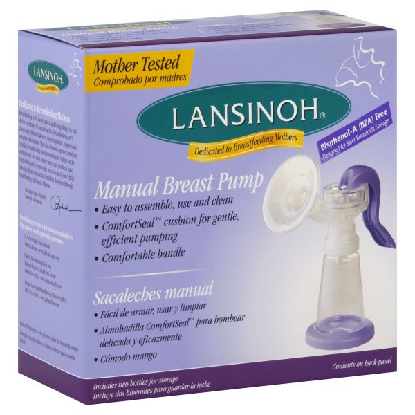 Lansinoh Manual Breast Pump, 1 pump