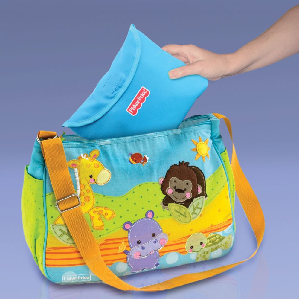 Fisher-Price Precious Planet Safari Scene Print High Chair Cover at Sears.com