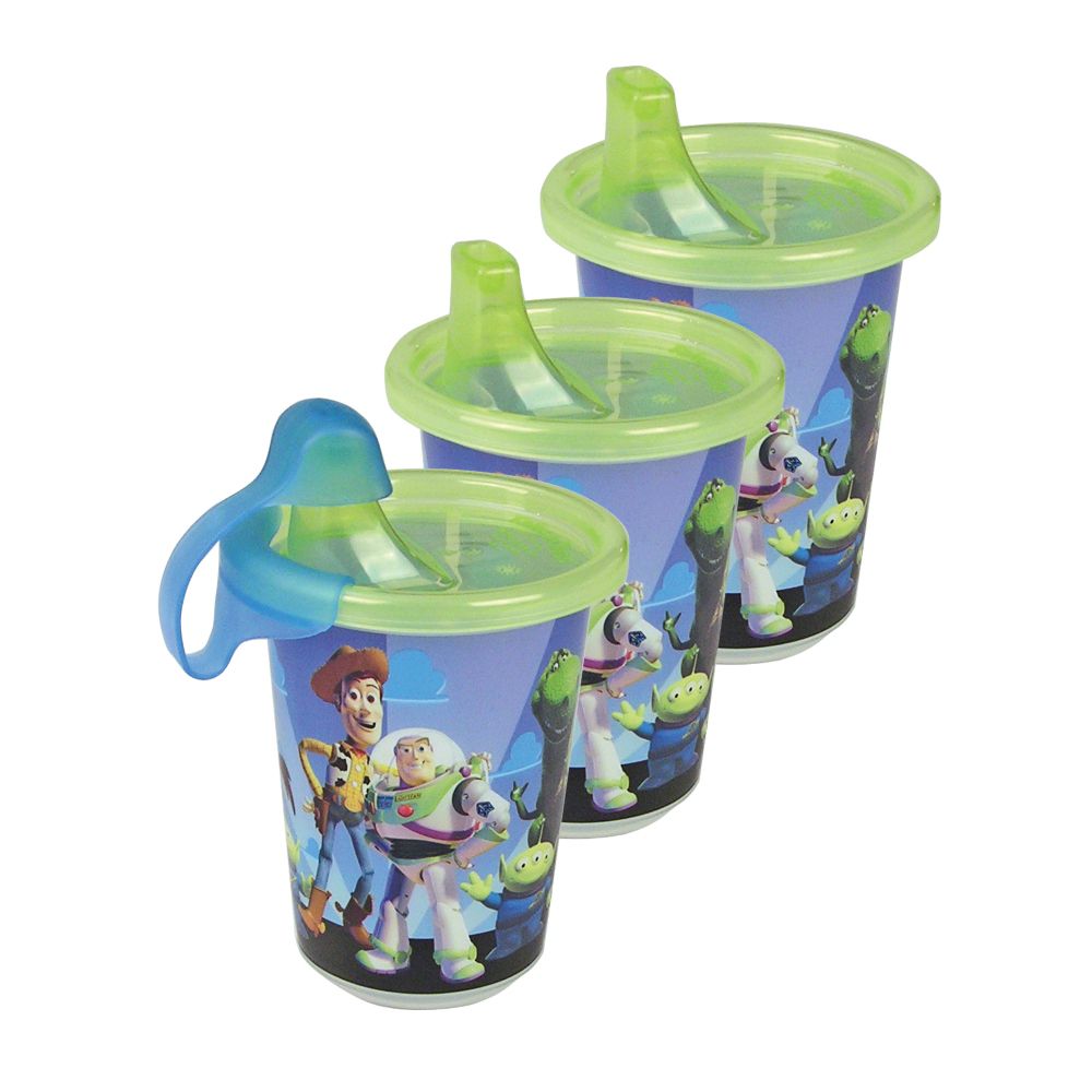 Learning Curve Toy Story Take & Toss 10 oz. Sippy Cups -3 Pack