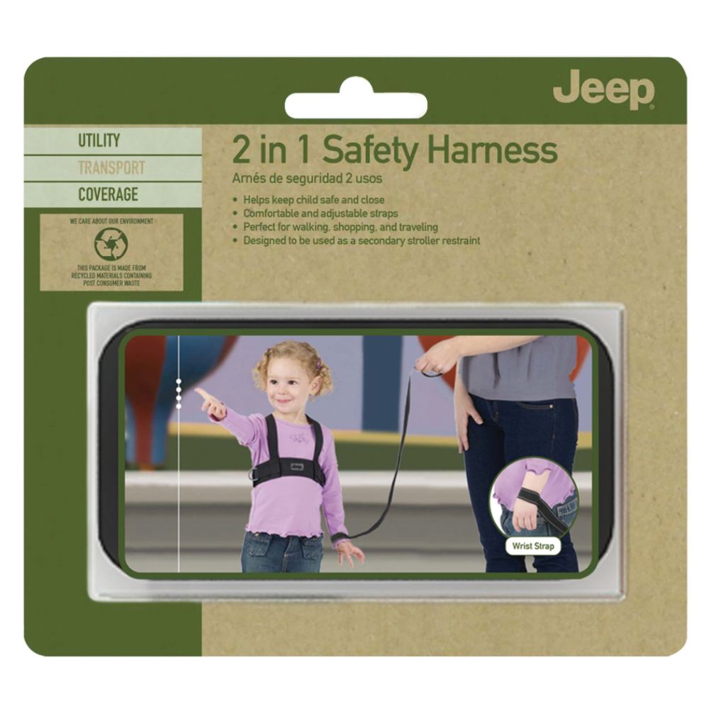 Baby Safety Straps on Jeep 2 In 1 Baby Safety Harness And Wrist Strap