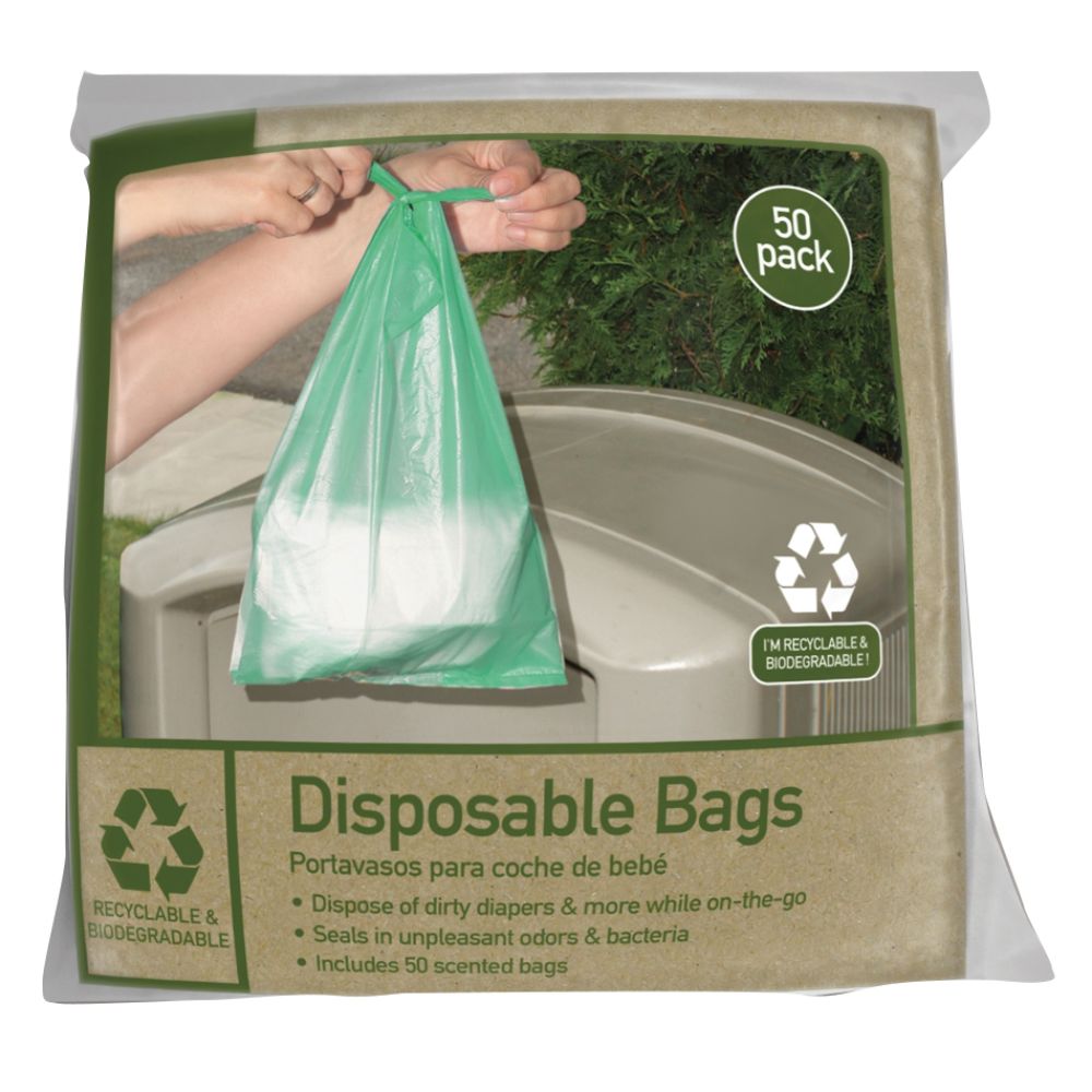 Jeep 50 Count Disposable Diaper Bags