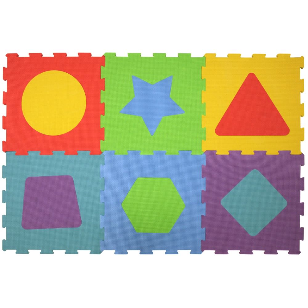 Safety 1st Fun Shapes Foam Flooring In Primary Colors at Sears.com